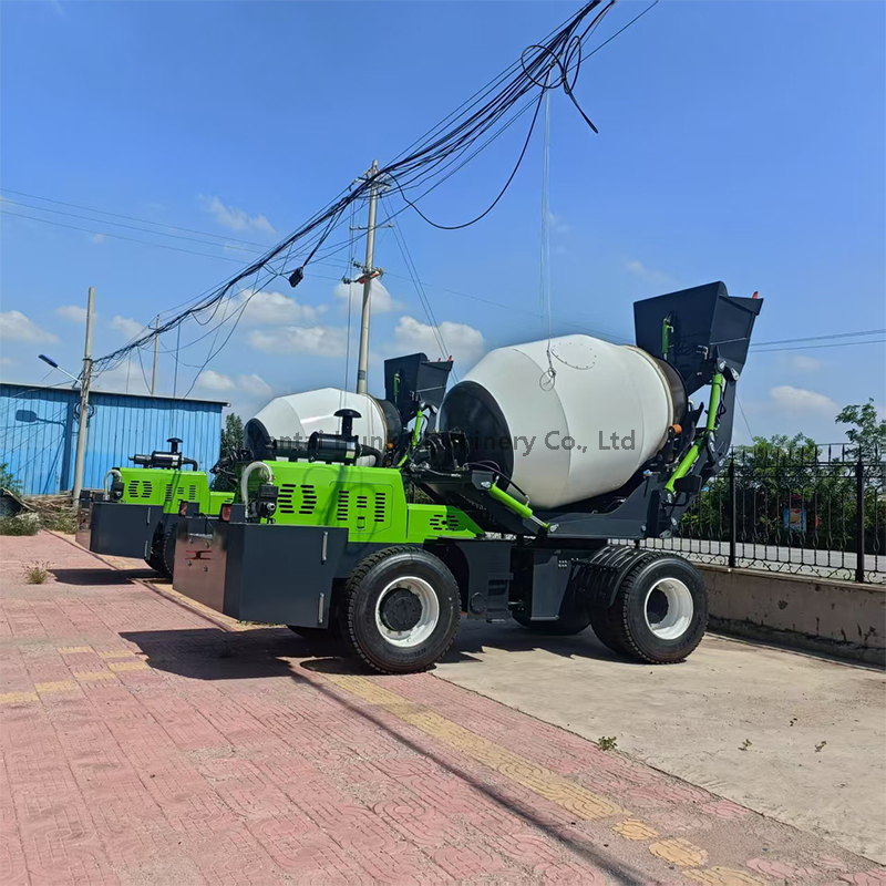 Self Loading Cement Concrete Mixer Truck